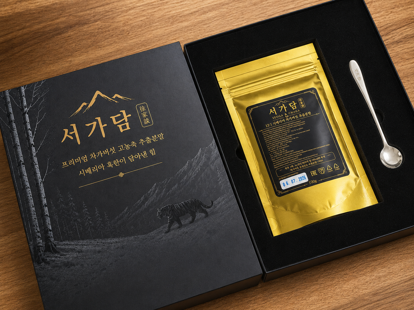 서가담 시베리아 차가버섯 추출분말 100g, 1개 - 상세 이미지 3