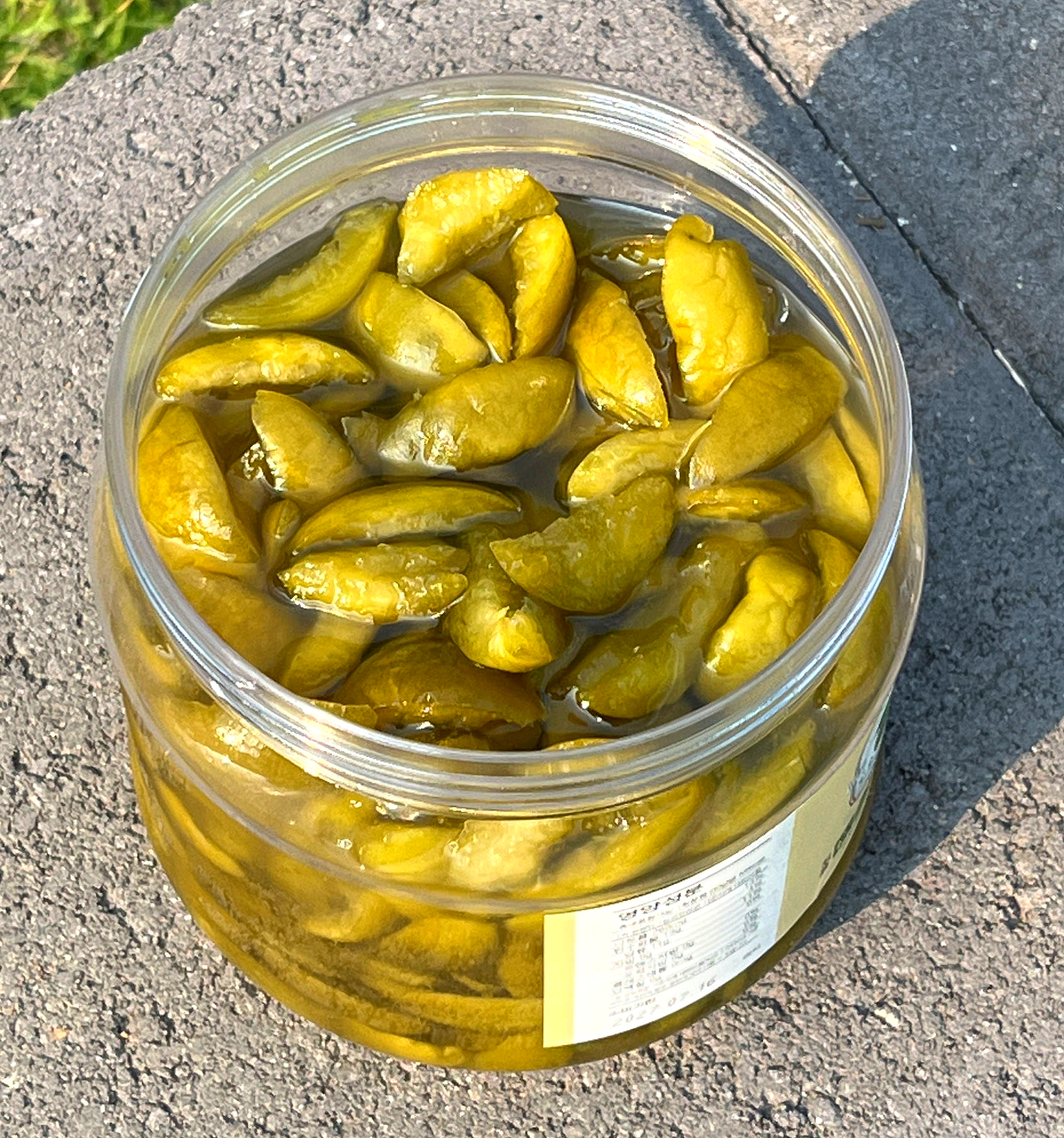하동 매실장아찌 1kg 매실 절임 짱아치 무침 상품 이미지