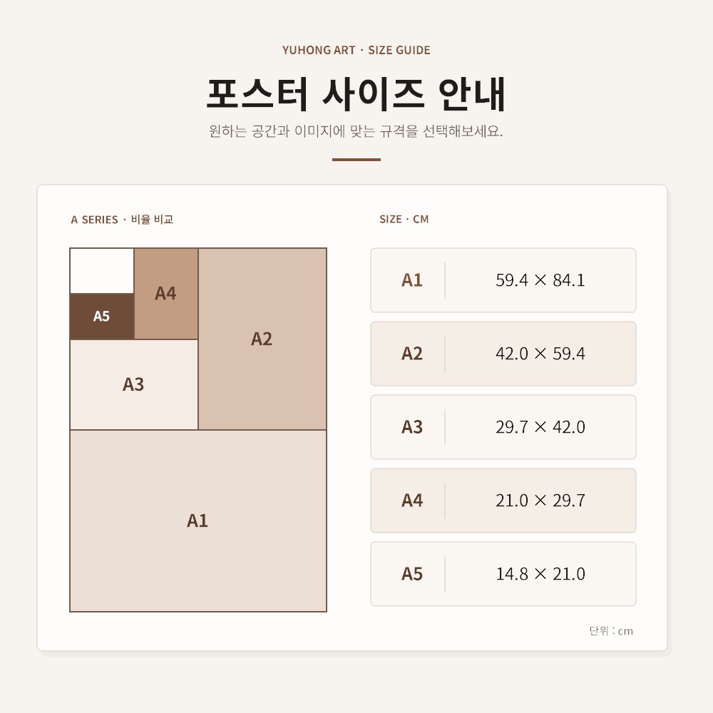 포스터 인쇄 소량 주문 제작 출력 기본 매트지, A2 (42 x 59.4cm), 150g 상품 이미지