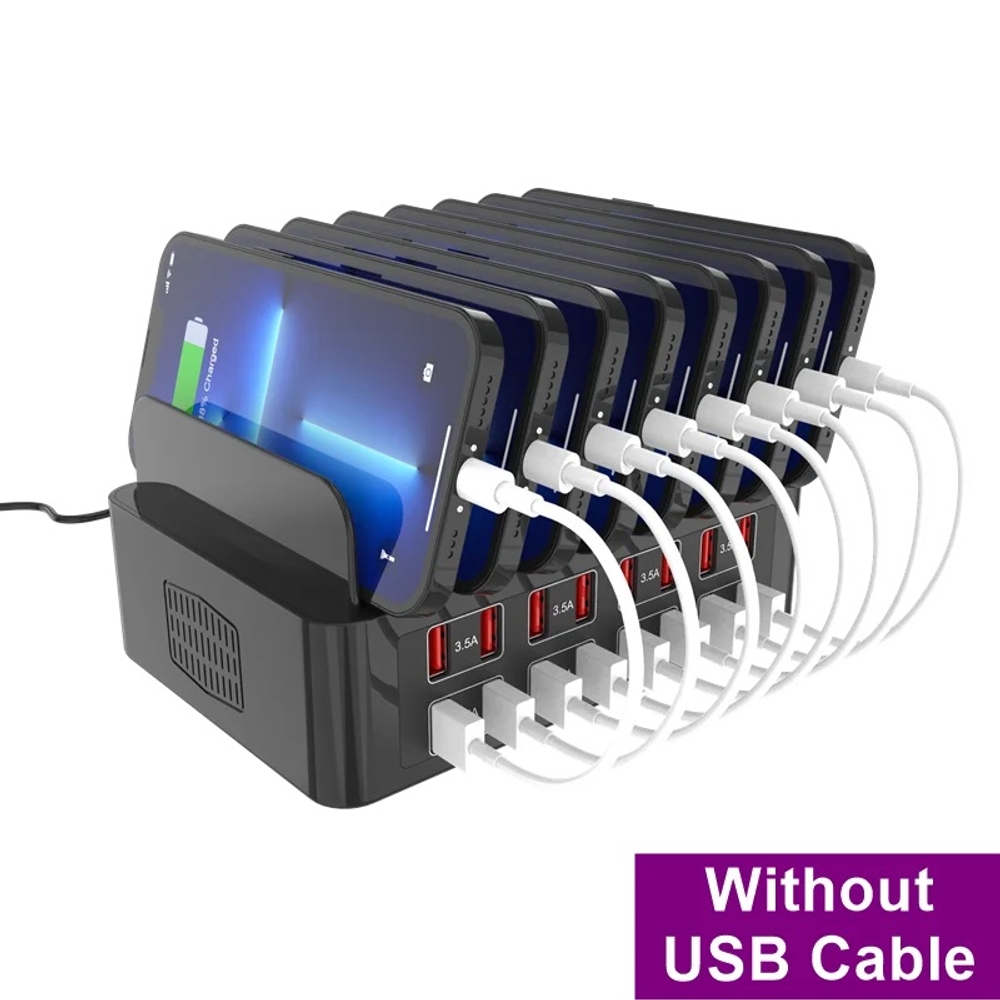 고속 충전기 멀티 충전기 충전 스테이션 150W 멀티 USB 타입 C 16포트 3.5A 상품 이미지