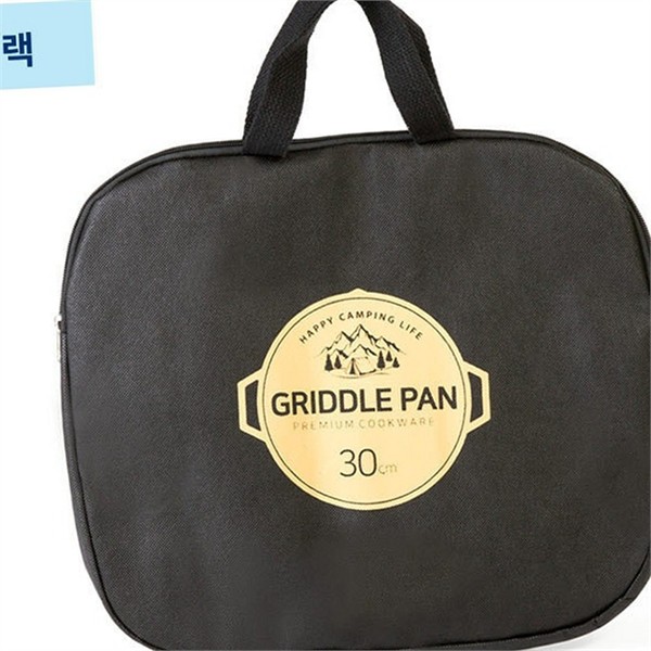 두꺼운 캠핑 그리들 가방 휴대용 그리들 팬 보관 가방 아웃도어 - 상품 이미지