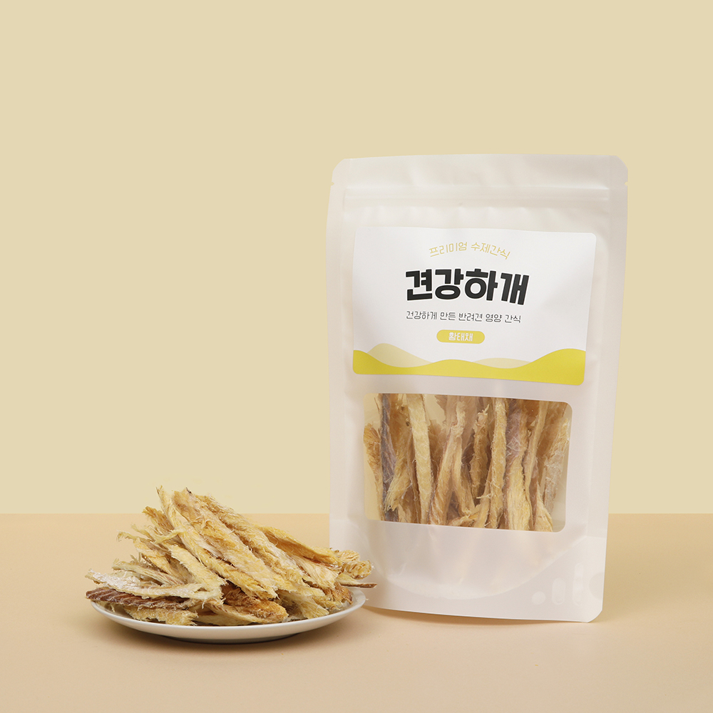 강아지 황태 수제간식 보양식 황태채 100g 대용량 - 상세 이미지 4