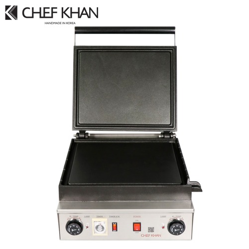 쉐프칸 삼겹살기계 꼬치구이기(평판타입) CFK-4102 전기식 아날로그 다이얼형 - 상품 이미지