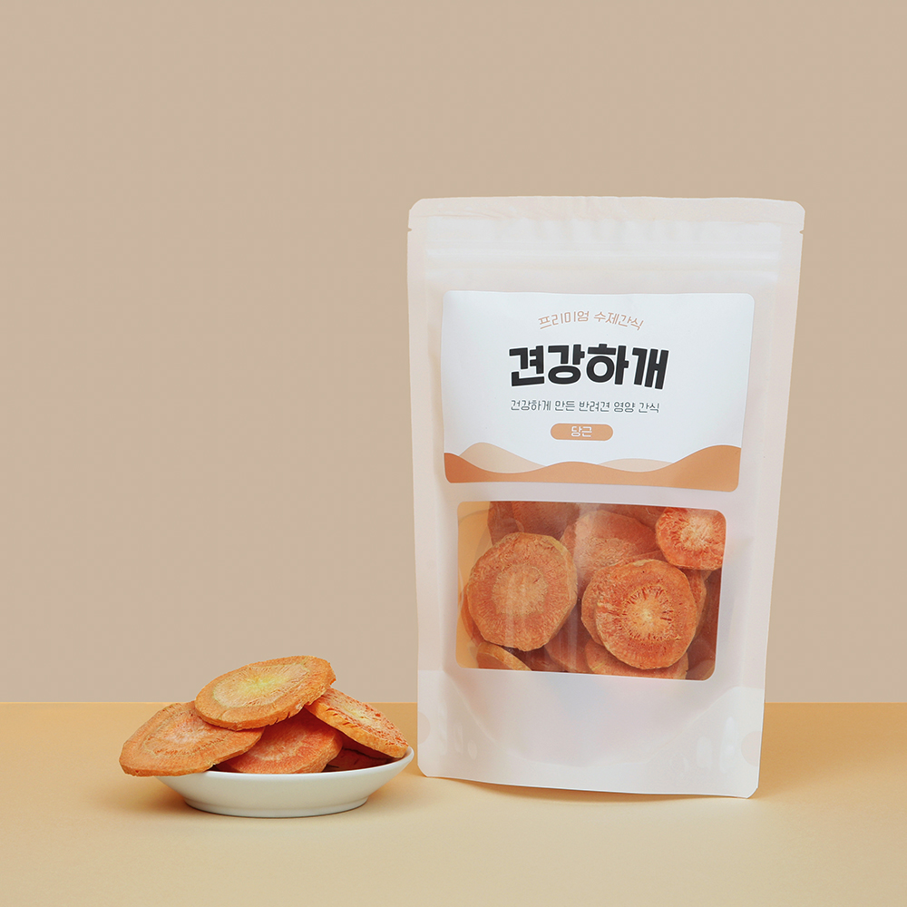 강아지 동결건조 간식 당근 슬라이스 40g - 상세 이미지 2