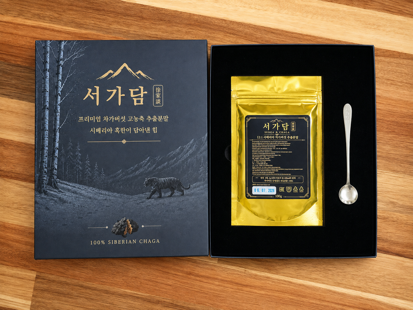 서가담 시베리아 차가버섯 추출분말 100g, 1개 - 상세 이미지 4