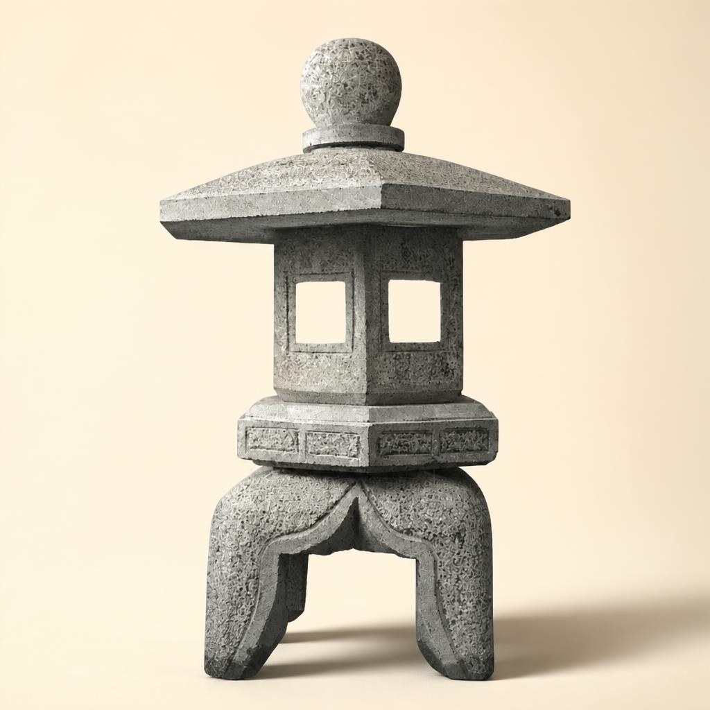 정원 석등 일본식 블루스톤 석재 조경 - 상품 이미지