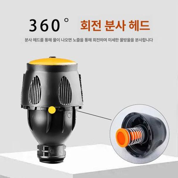 360도 회전 스프링클러 삼각대형 높이조절 농업용 잔디 정원 관수기 헤드 - 상세 이미지 3