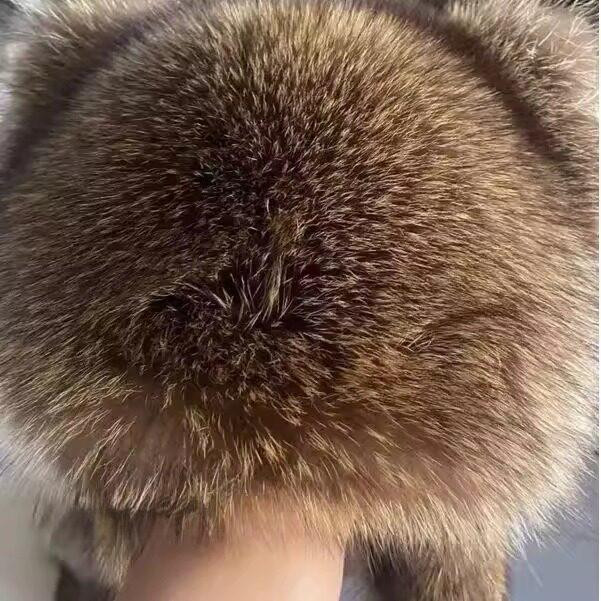 겨울 너구리 모자 귀마개 털모자 귀달이 귀도리 방한 보온 귀보호 낚시 캠핑 56-62cm - 상세 이미지 5