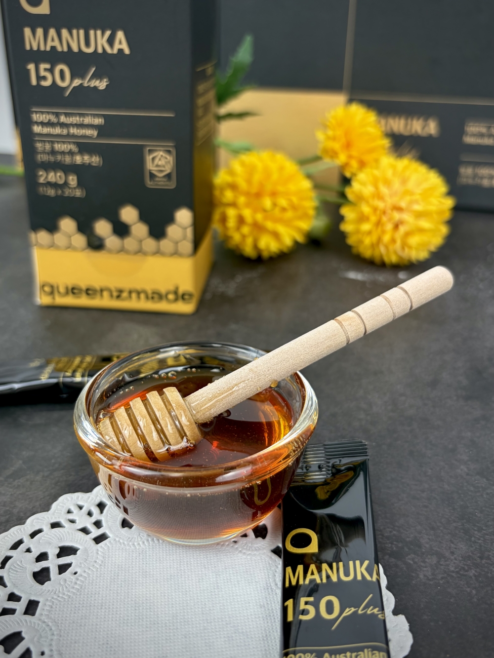호주직수입 마누카꿀 100% 프리미엄 어쎈틱등급 MANUKA150plus 스틱 선물세트 - 상세 이미지 5