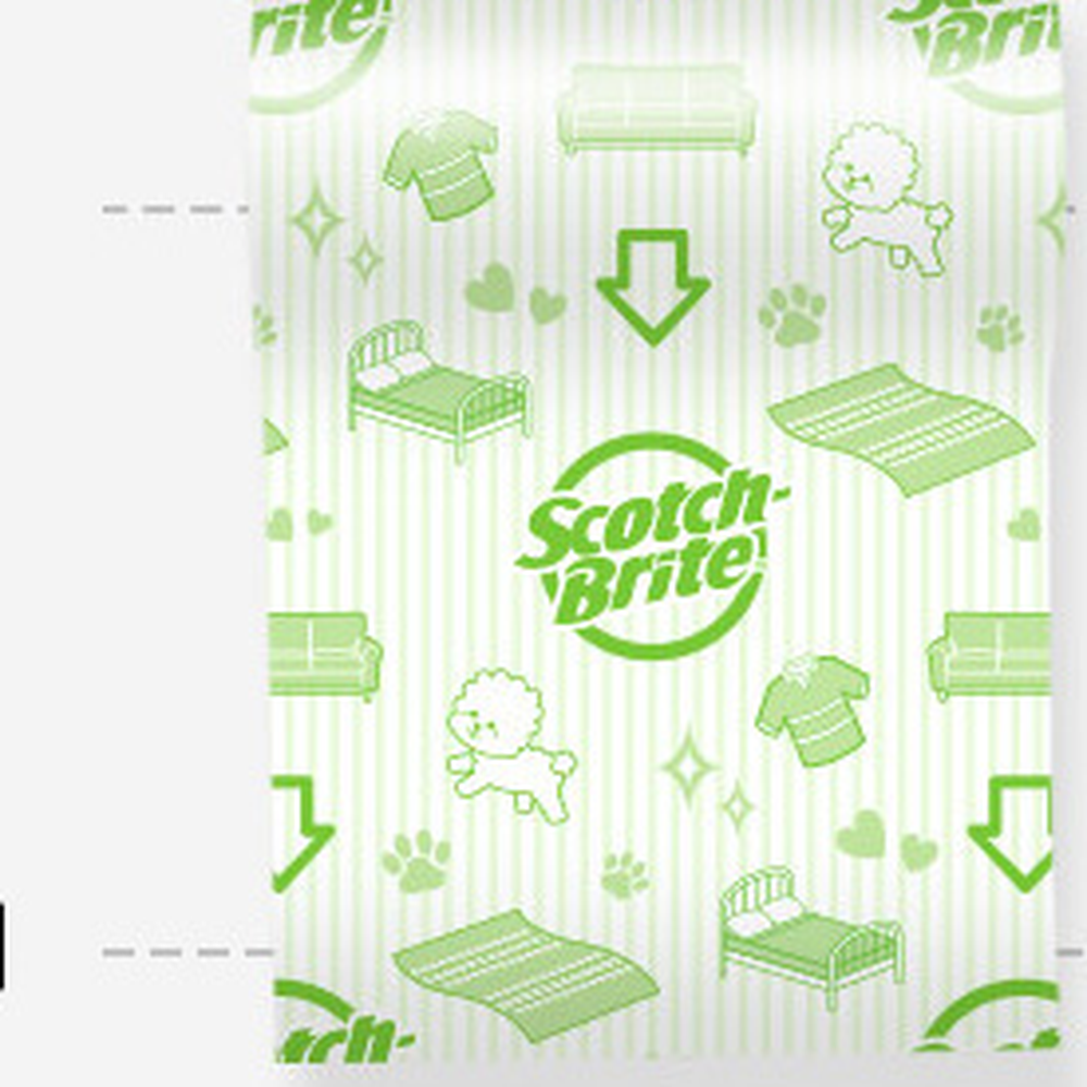 핸들형침구청소 클린컷점착력강화테이프클리너 리필교체의류먼지제거롤크리너 - 상세 이미지 3