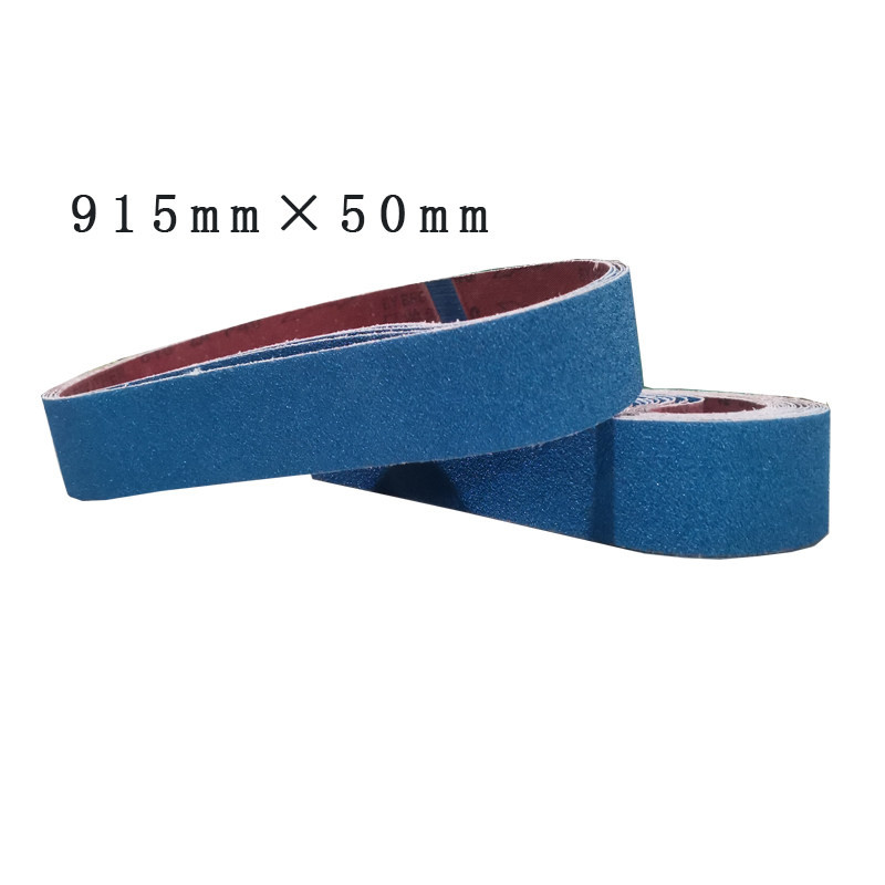 샌딩벨트 사포 목재 금속 스테인리스 연마 연삭용 공구 액세서리 목공 915X50 60메쉬 10줄 - 상품 이미지