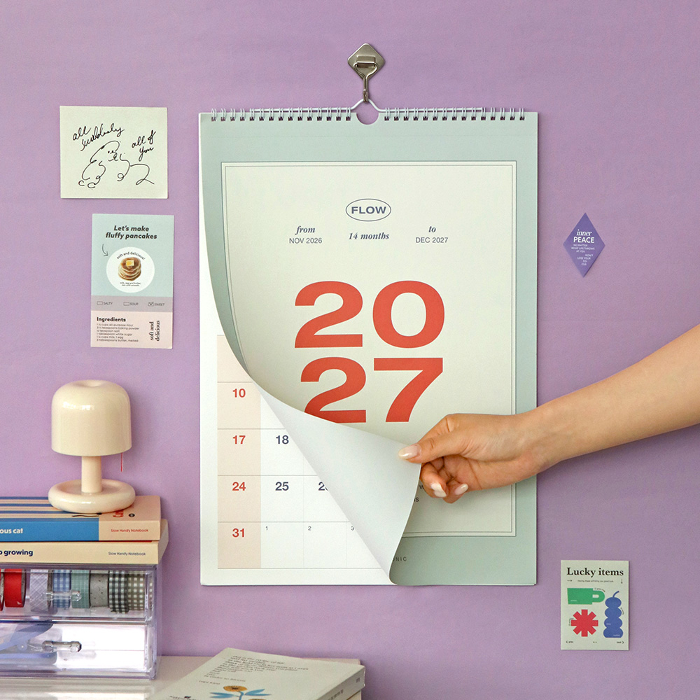2027년 벽걸이 달력 A3 27년 벽 달력 2027 스프링 스케줄 캘린더 - 상세 이미지 5