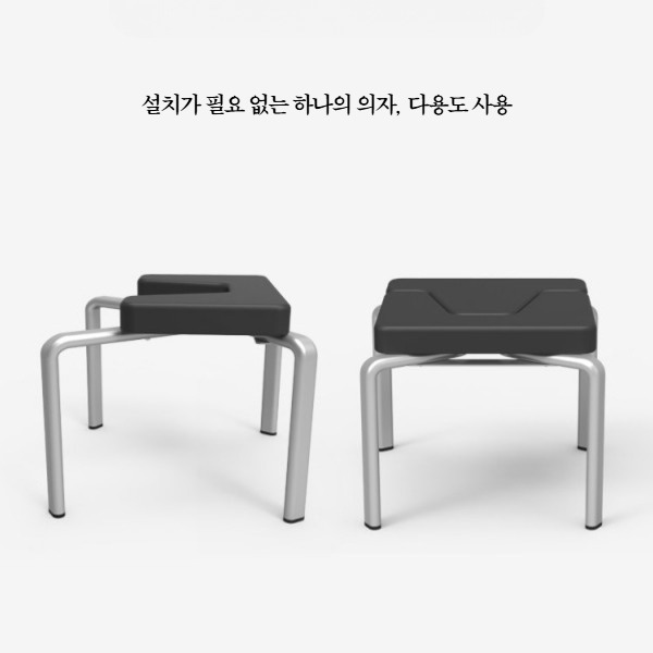 물구나무 요가 의자 필라테스 피트니스 홈트 자세 인버티드 벤치 운동 체어 - 상세 이미지 3