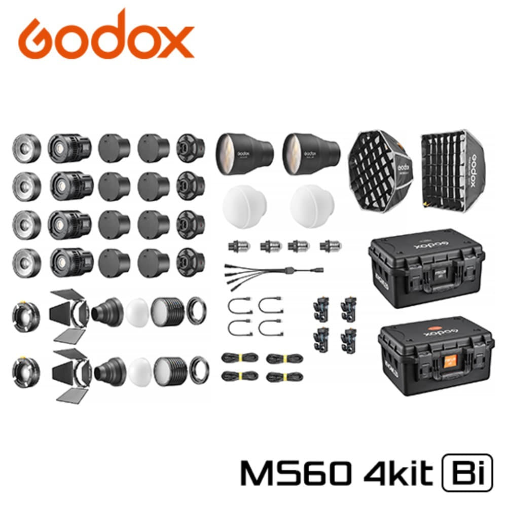 고독스 Godox KNOWLED MS60Bi K4
