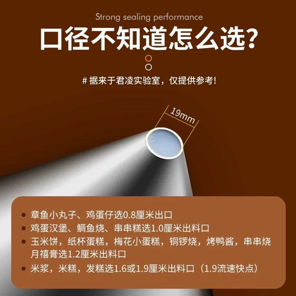 베이킹 반죽 깔때기 주입기 타코야끼 디스펜서 이미지 6