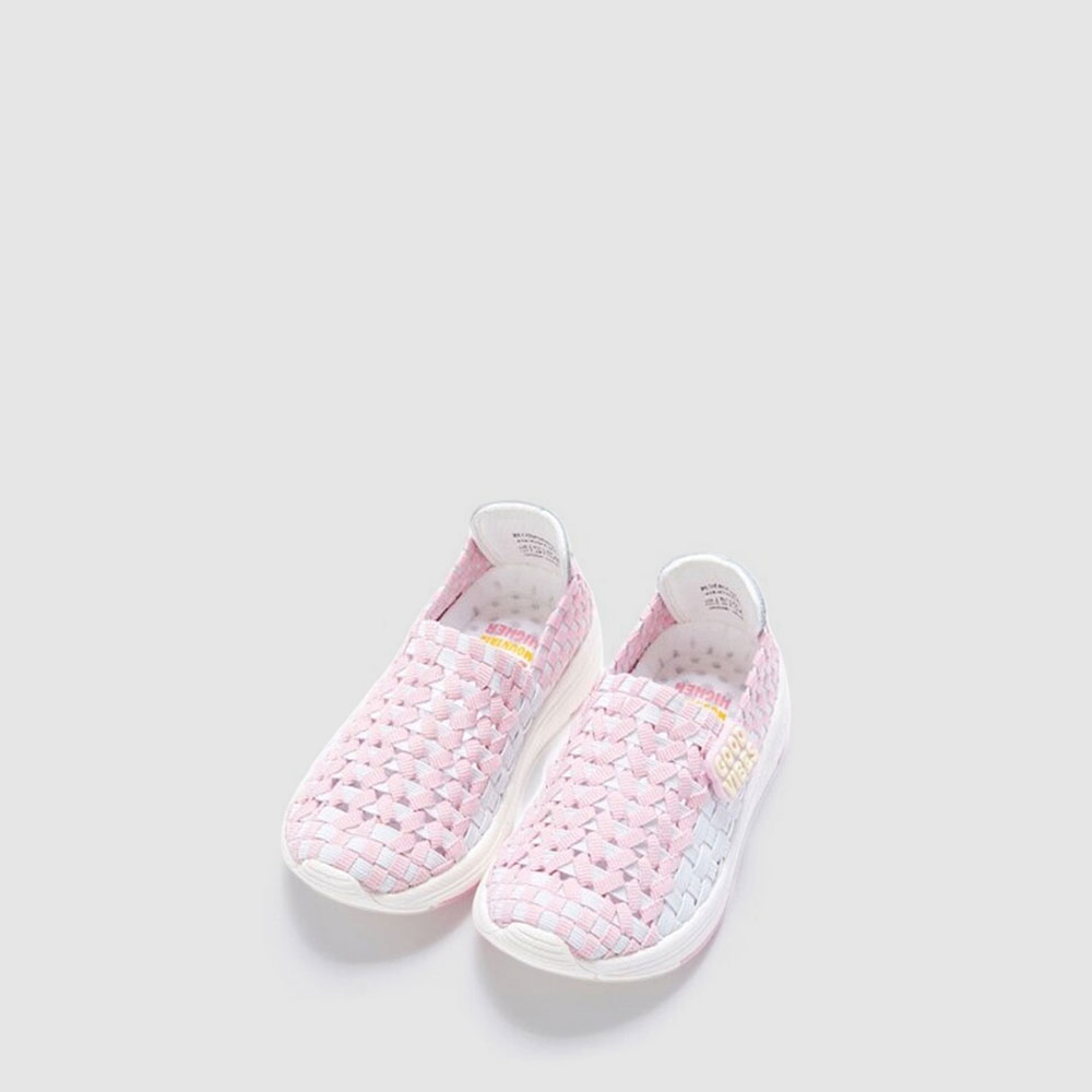 블루마운틴 [KIDS] 우븐 하이어 핑크화이트 BMK-418-KSW109HIK - 상세 이미지 3