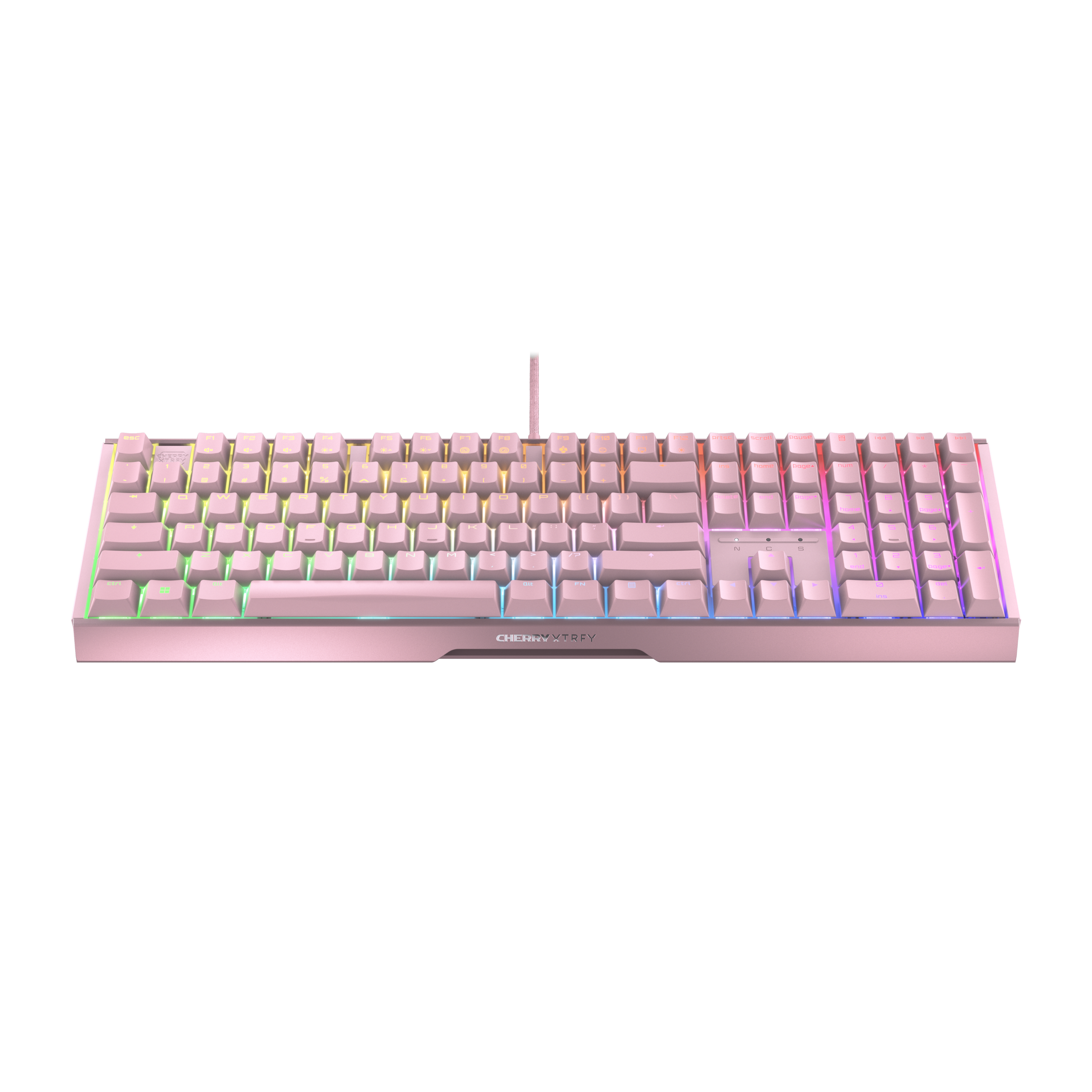 체리 MX 3.1 RGB 기계식 키보드 저소음 사무용 풀배열 핑크, MX2A 청축 이미지 7