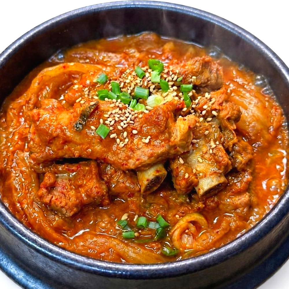 [11/12 대안뉴스특집]2인분 묵은지 등갈비 김치찜 700g /넉넉한 군침도는 새콤얼큰한 - 상세 이미지 3