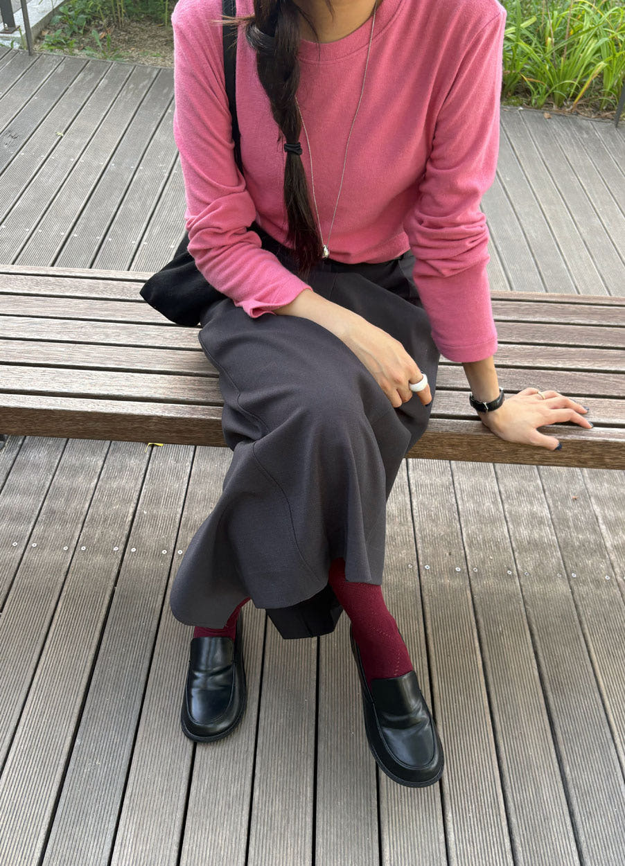 바스켓 리아 앙고라티 베이직 컬러 포인트 레이어드 스판 긴팔티 (6c) 가격 비교 웨어링무드 바스켓 리아 앙고라티 베이직 컬러 포인트 레이어드 스판 긴팔티 (6c)