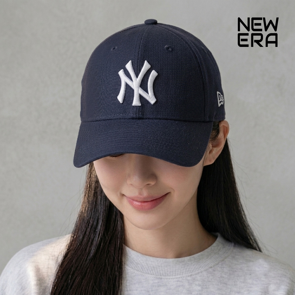 뉴에라 MLB 모자 리그 에센셜 뉴욕 양키스 볼캡 네이비 10531939 - 상품 이미지