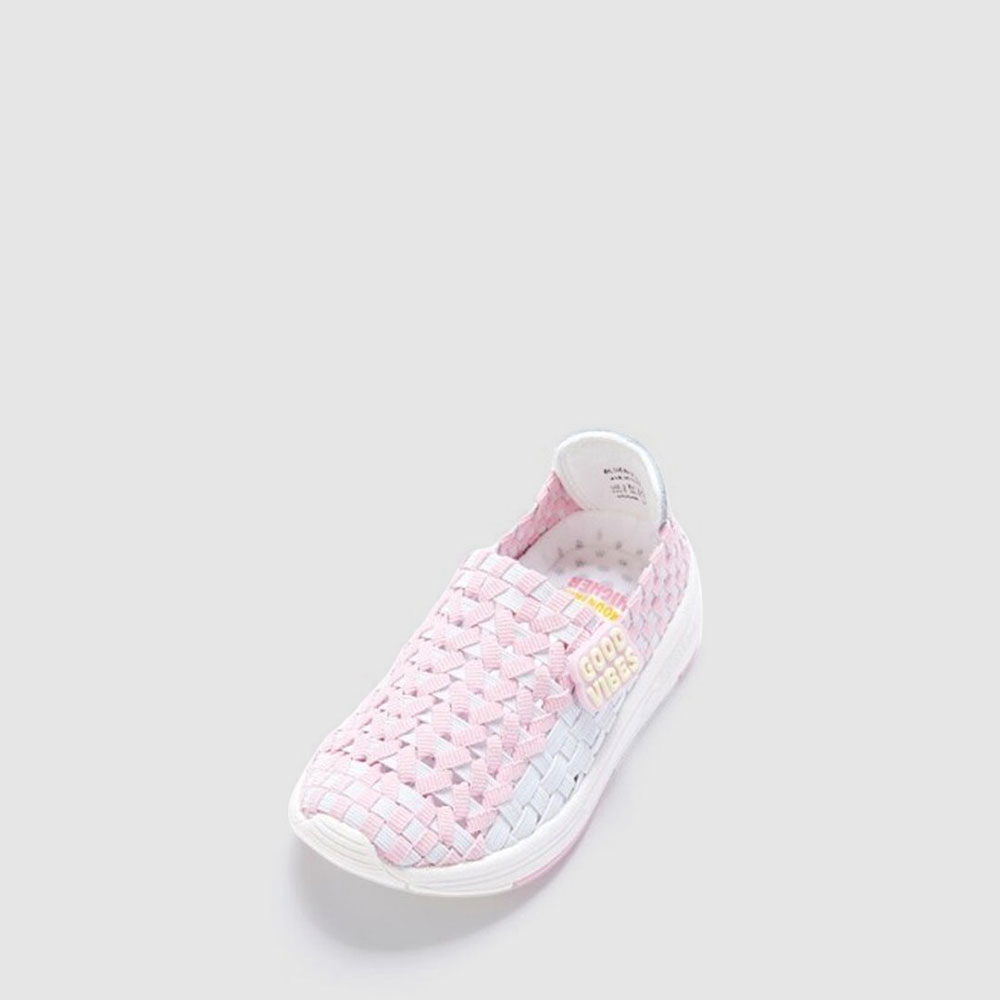 블루마운틴 [KIDS] 우븐 하이어 핑크화이트 BMK-418-KSW109HIK - 상세 이미지 2