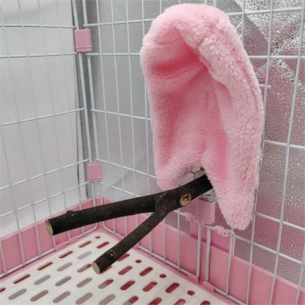 겨울 앵무새 포치 집꾸미기 앵무새 은신처 새둥지 대형 - 상품 이미지