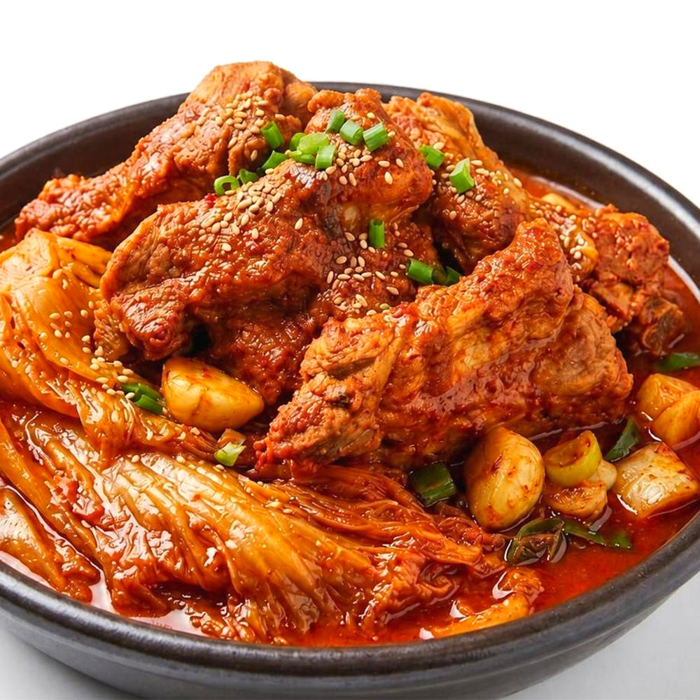 새콤한 묵은지 등갈비 김치찜 700g 2인분 밀키트 가격 비교 해와바다 새콤한 묵은지 등갈비 김치찜 700g 2인분 밀키트