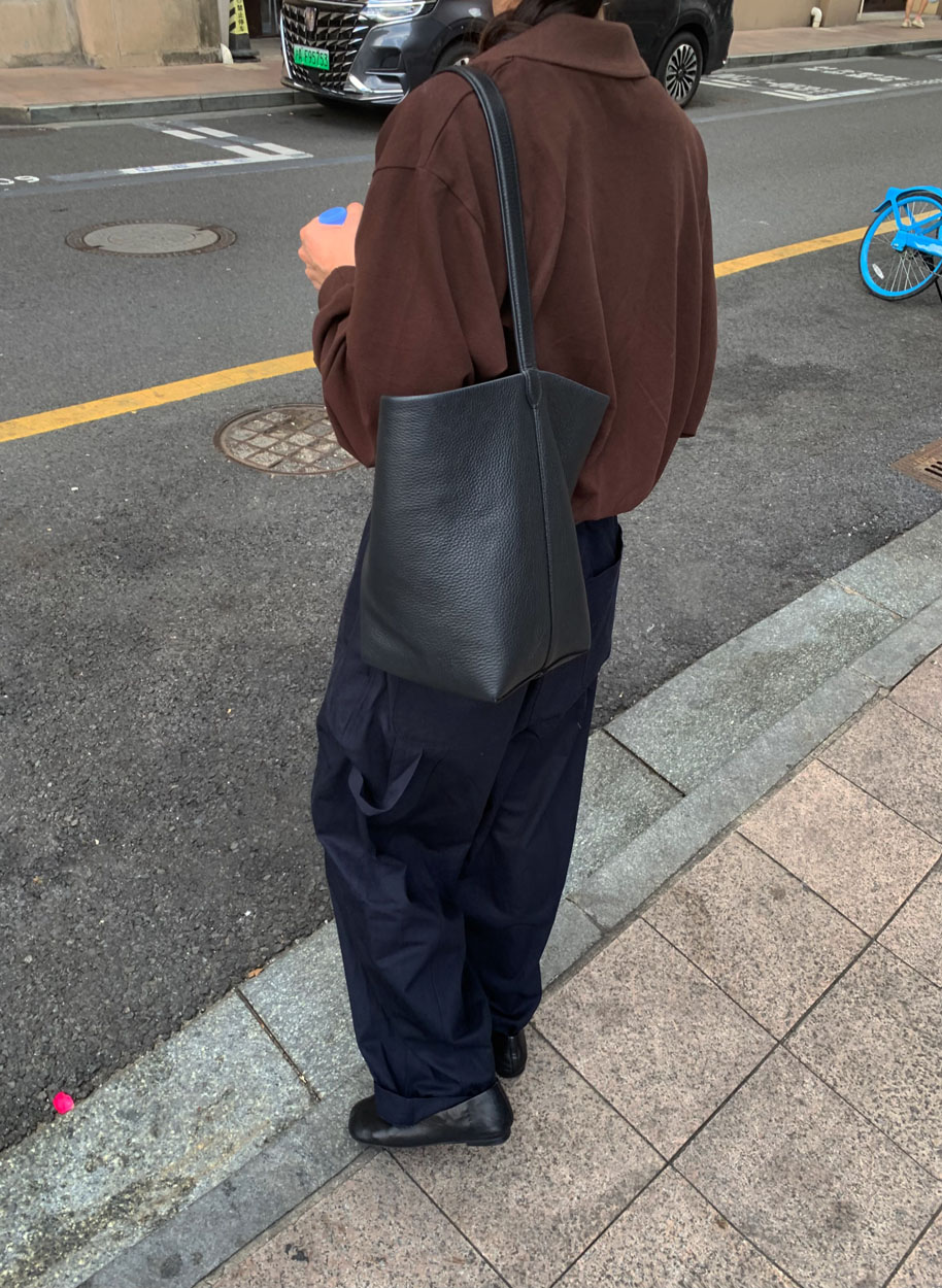 어토프 레그 팬츠 절개 아방 카펜더 와이드 밴딩바지 (2c) - 상세 이미지 3