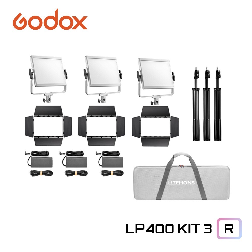 고독스 Godox LITEMONS LP400R K3