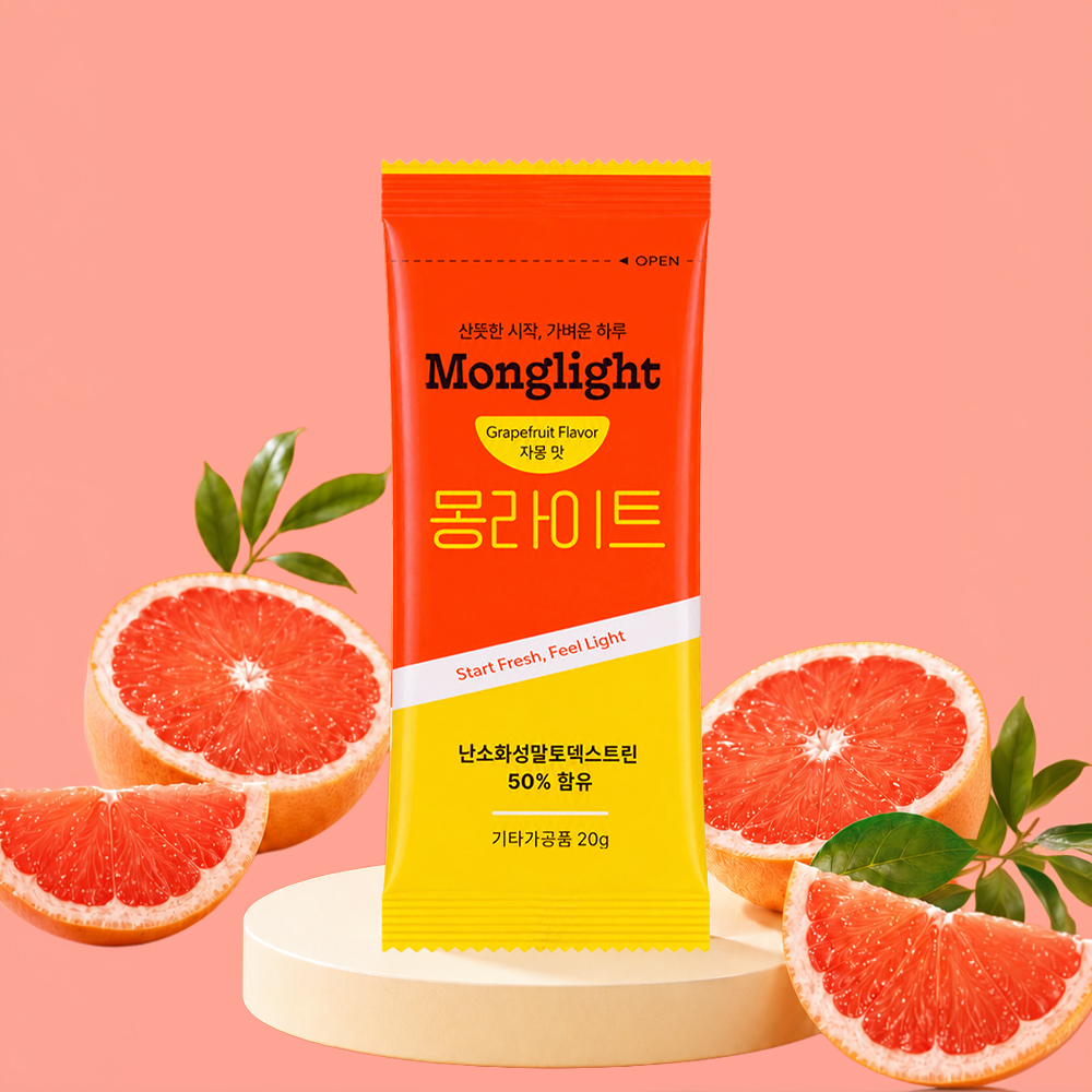 몽라이트 식이섬유 호박 팥 히비스커스 비타민 글루타치온 자몽맛 물 붓기 14포, 2개 이미지 6