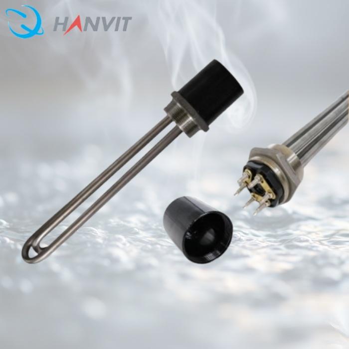 3Kw 투입히터 공사장 물끓이는 물히터봉 300mm 2인치 380V - 상품 이미지