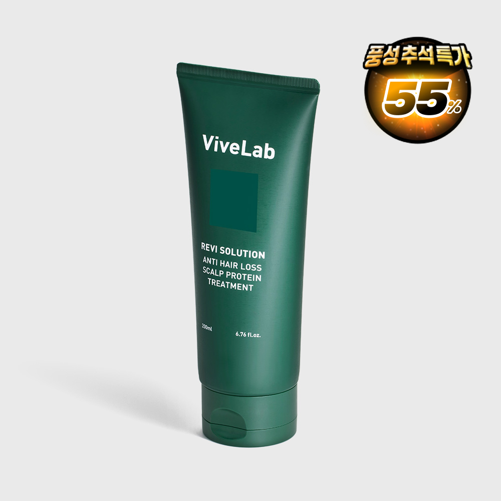 바이브랩 리바이브 솔루션 트리트먼트 고영양 단백질 트리트먼트 플로럴 우디 머스크, 200ml, 1개 - 메인 이미지