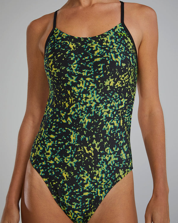 TYR Durafast Elite Cutoutfit Limelight, 26 - 상세 이미지 5