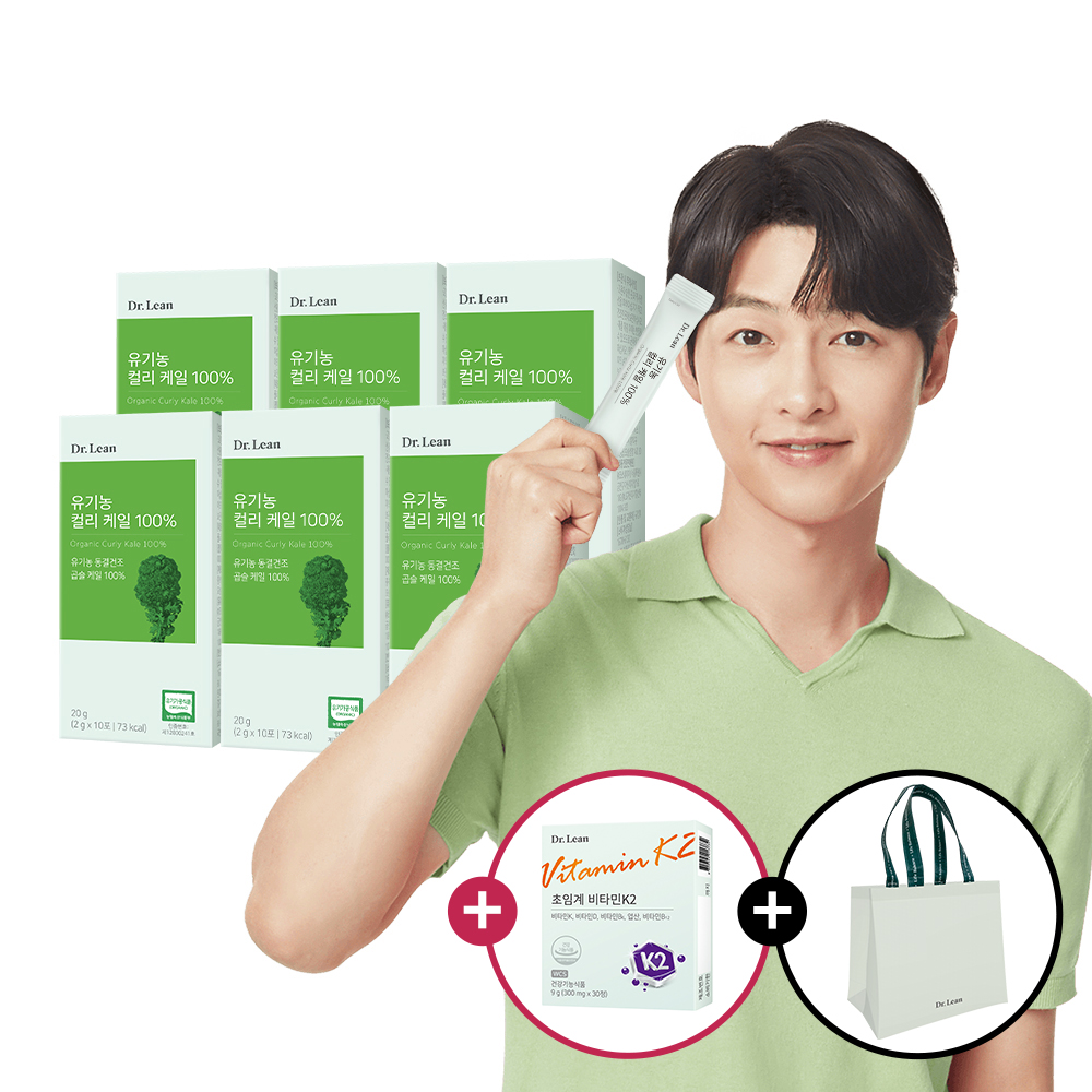 [6박스] 닥터린 유기농 컬리케일 100% 동결건조 곱슬케일 분말 - 상품 이미지
