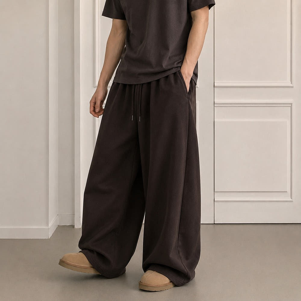 노멀쉐이크 1+1 스웻팬츠 벌룬팬츠 커브드바지 - 최저가 29,800원