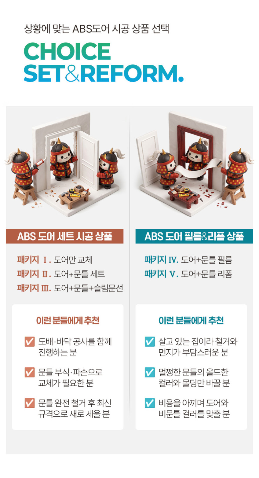 방문교체 ABS도어 화장실문 시공설치 / ABS도어 교체 판매처 상세 정보 이미지 3