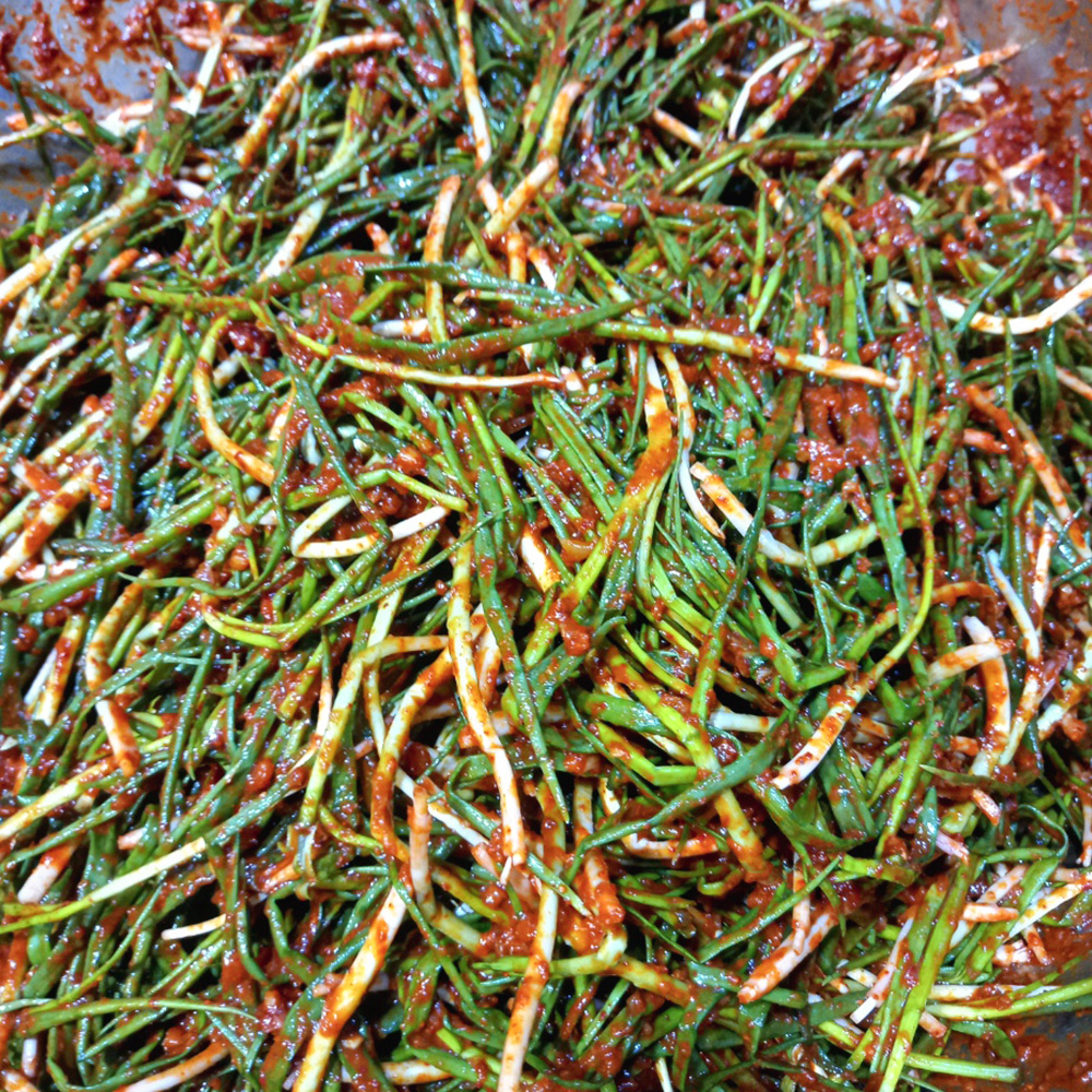 호랑이김치 전라도 파김치 쪽파 실파 1kg (당일생산) 이미지 7