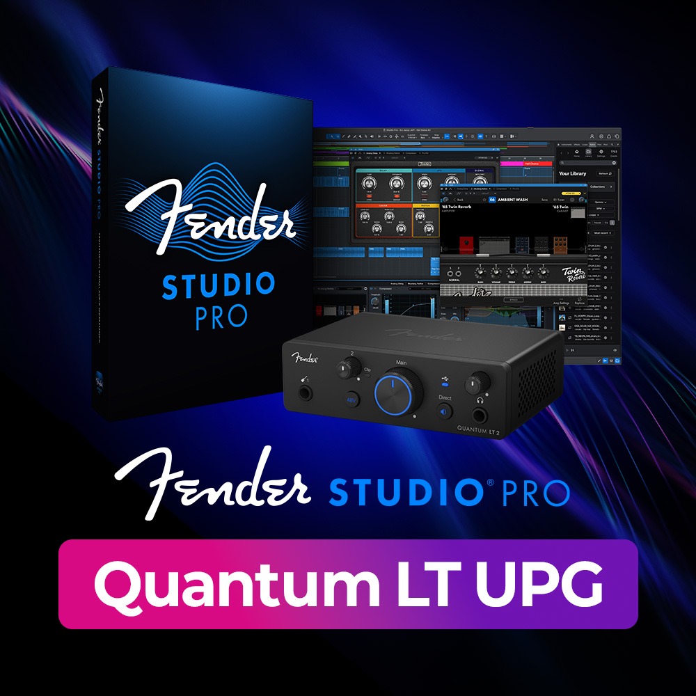 Fender Studio Pro Upgrade for Quantum LT Series 펜더 스튜디오 프로 퀀텀 LT 업그레이드 (구 스튜디오원)
