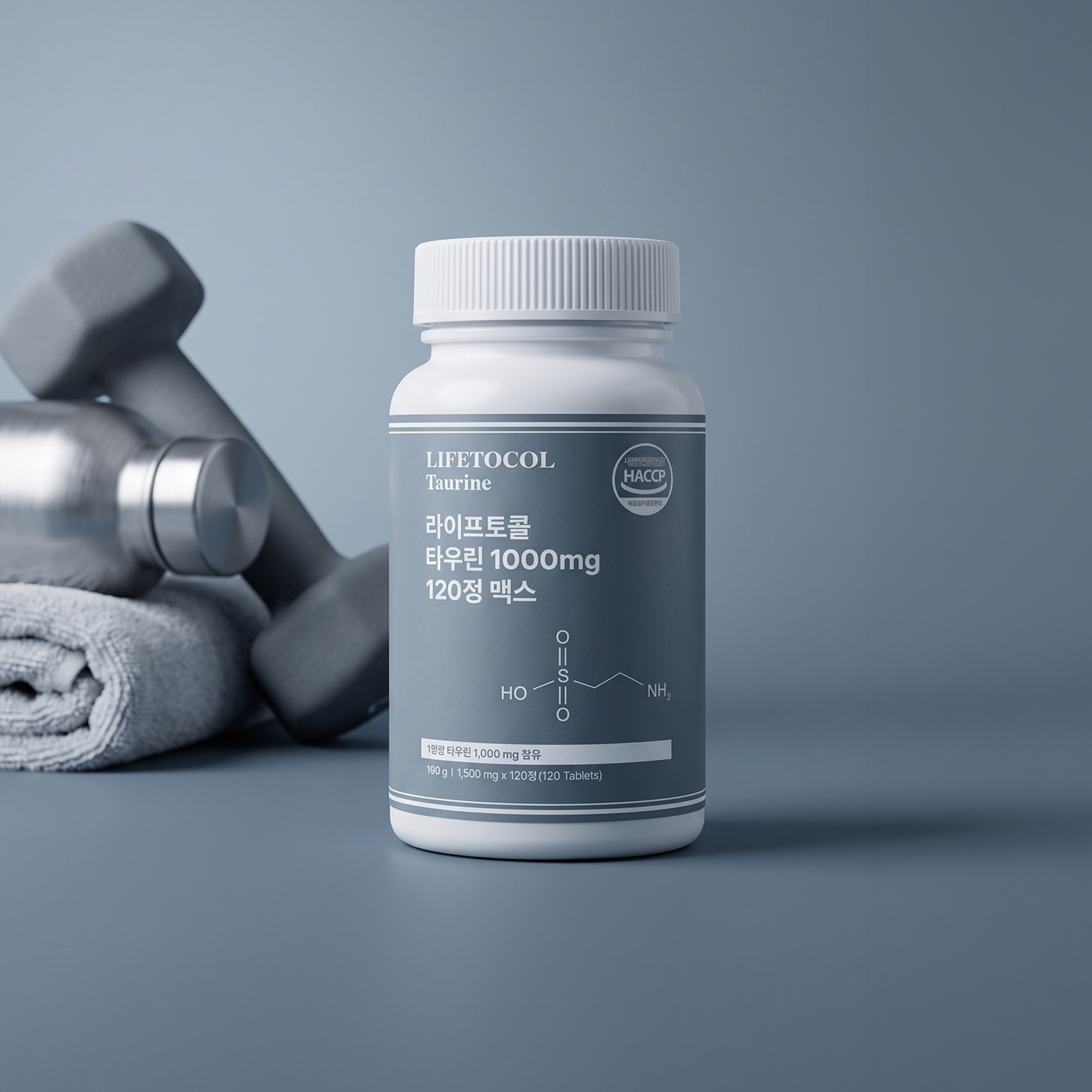 라이프토콜 타우린 맥스 1000mg 고함량 120정, 1개 - 상세 이미지 2