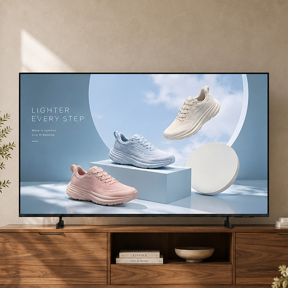 삼성 4K UHD 스마트 사이니지 TV 1등급 티비 기사님 방문설치 125.7cm(50인치), 스탠드 - 상세 이미지 2