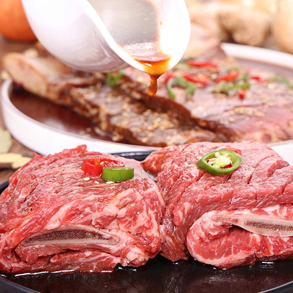 프리미엄 초이스등급 소 양념갈비 1.5kg 3kg 꽃갈비 추석 명절선물세트 - 상세 이미지 2