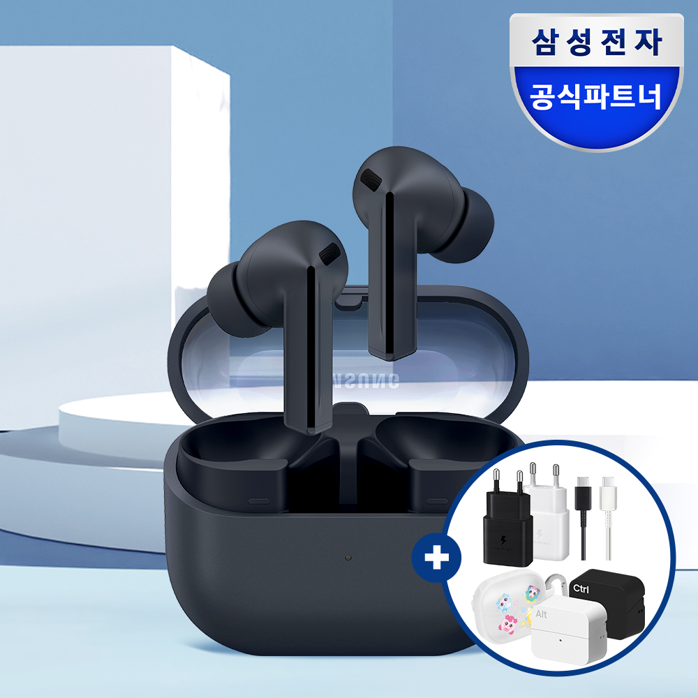 삼성전자 갤럭시 버즈3 FE 무선 블루투스 이어폰 ANC SM-R420N 블랙 상품 이미지