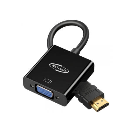 강원전자 HDMI to VGA RGB 변환 컨버터 변환젠더 듀얼모니터연결
