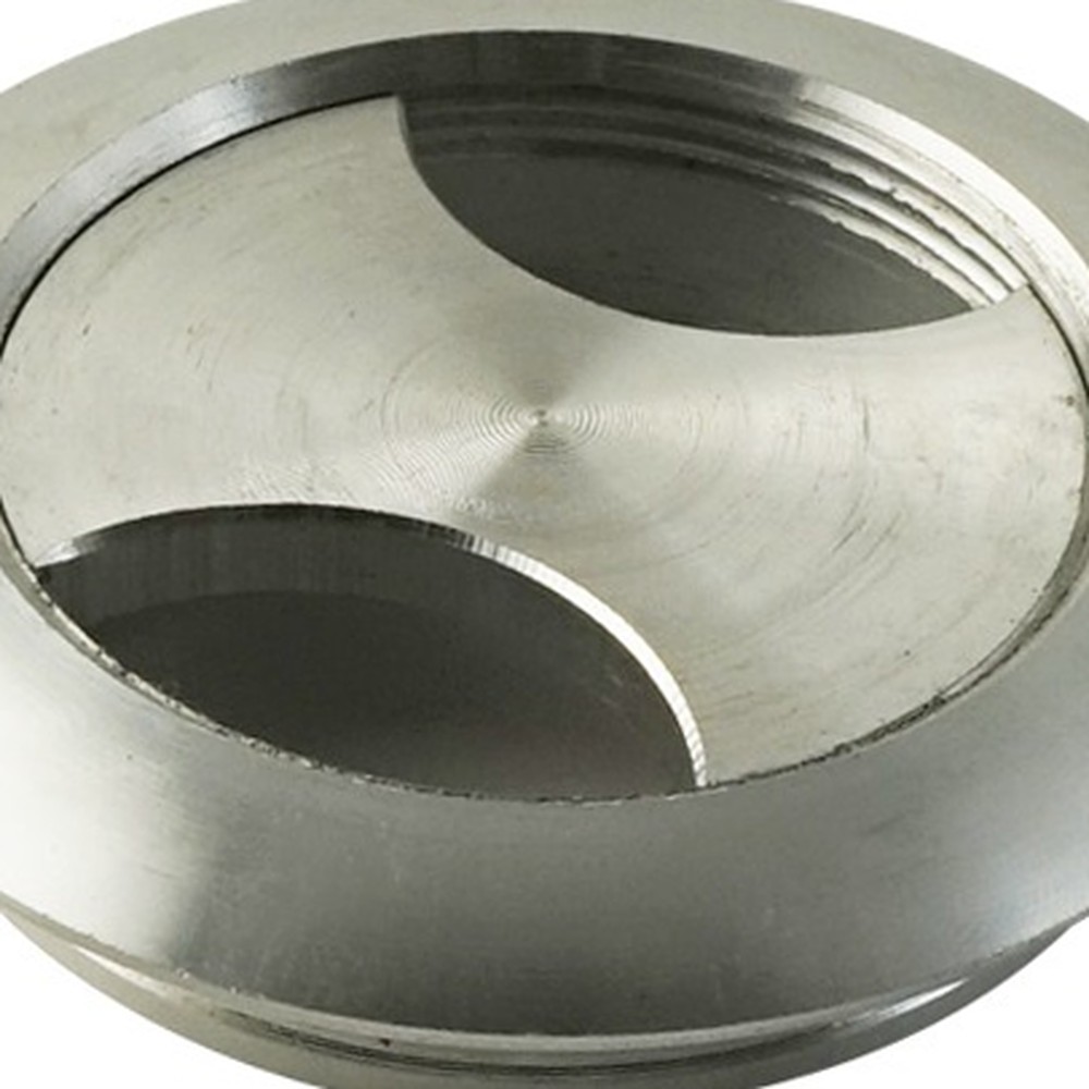 책상정리가구부속 원형디자인사무실용전선캡 알루미늄홈오피스책상선캡 52mm - 상품 이미지