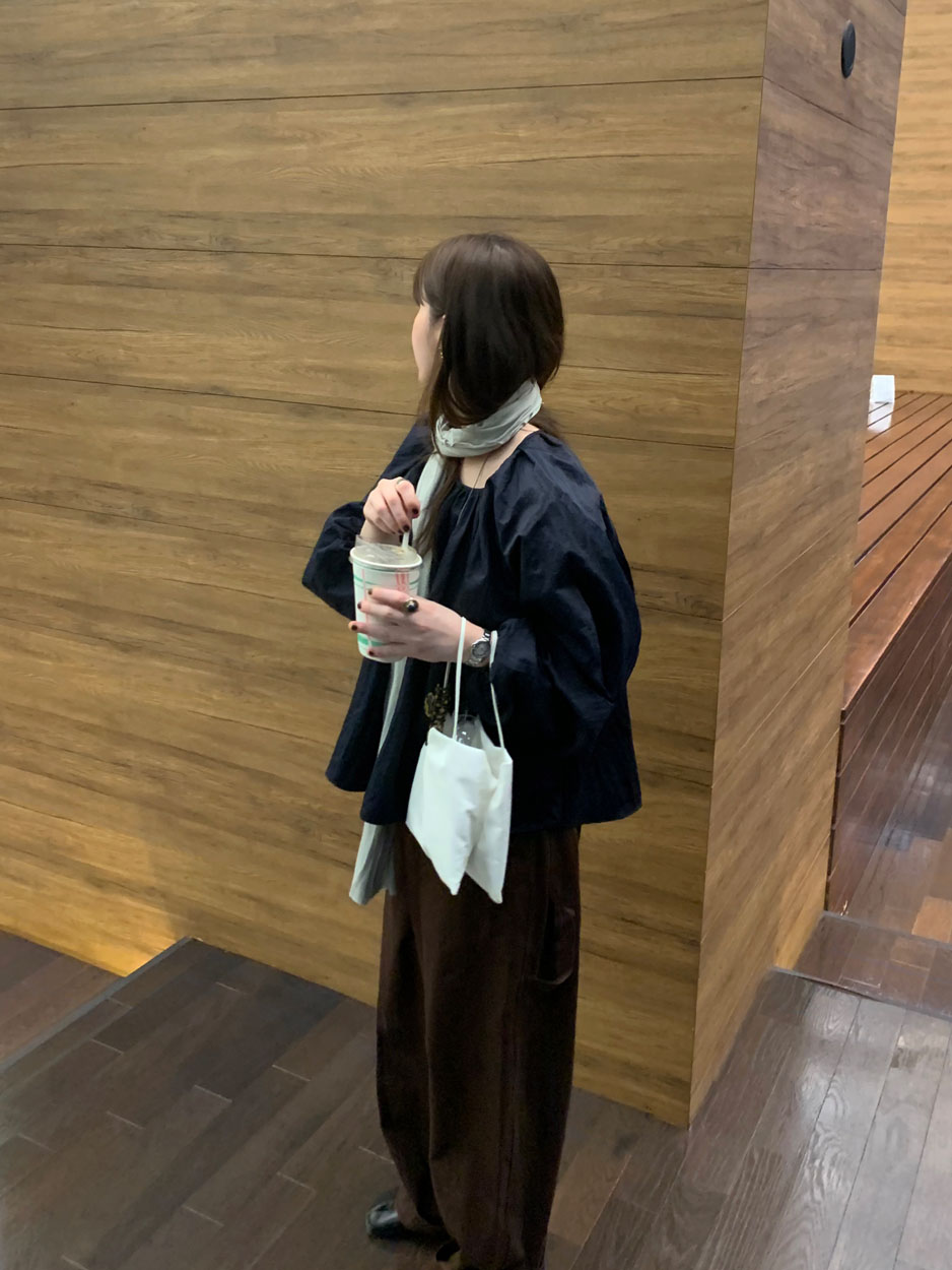 어토프 레그 팬츠 절개 아방 카펜더 와이드 밴딩바지 (2c) 이미지 8