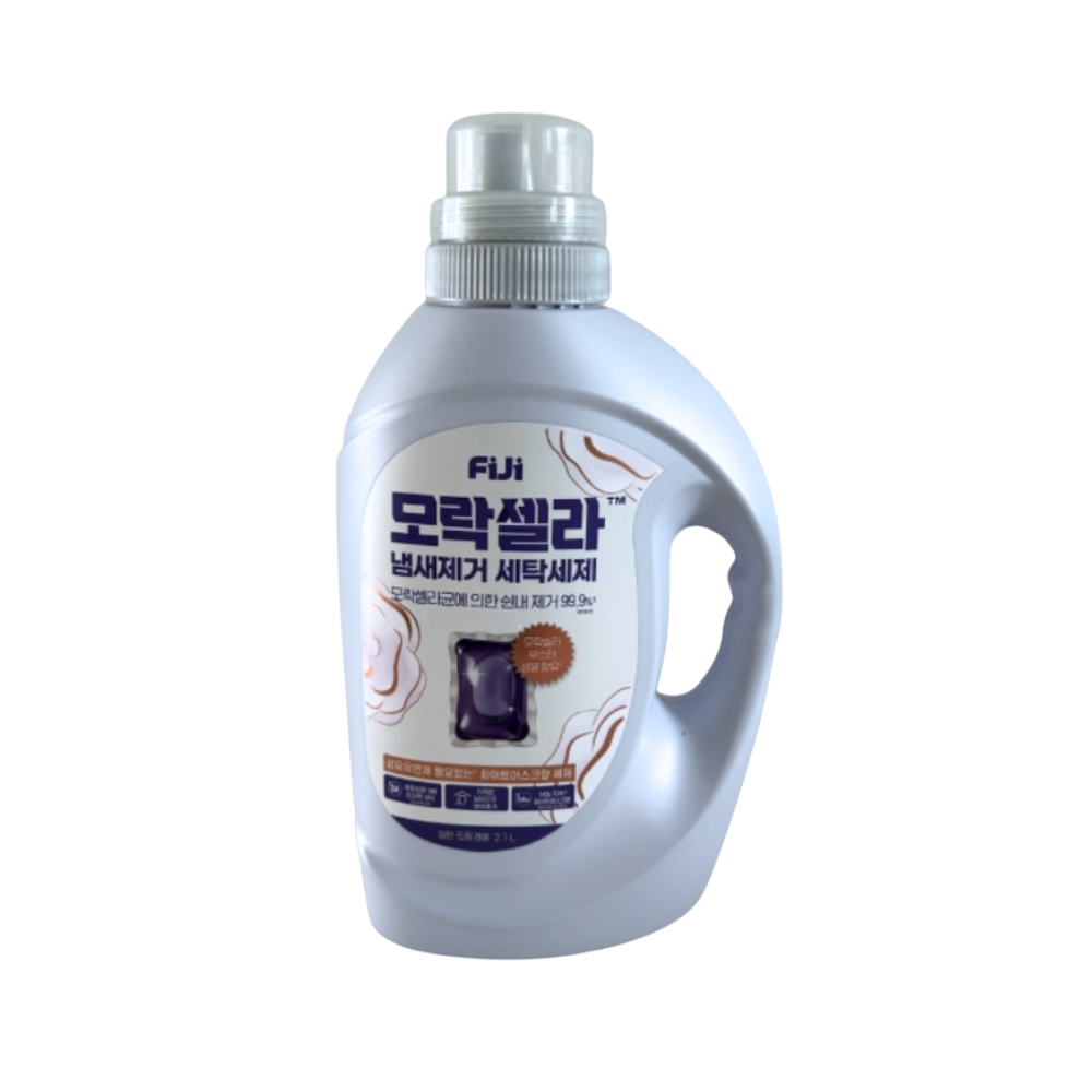 피지 모락셀라 액체세제 (화이트머스크향) 2.1L 용기 x1개 - 상품 이미지