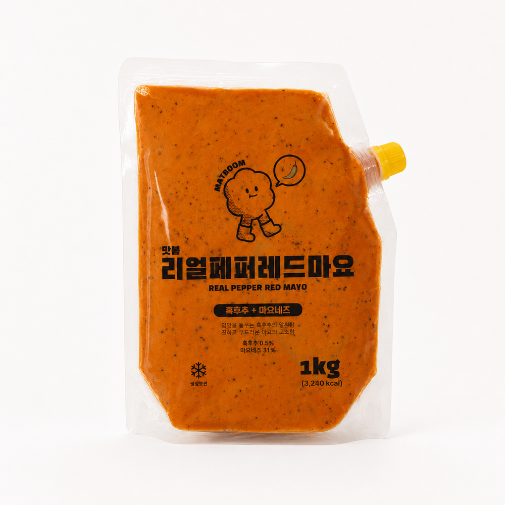 맛붐 레드마요소스 1kgX10개 - 상품 이미지