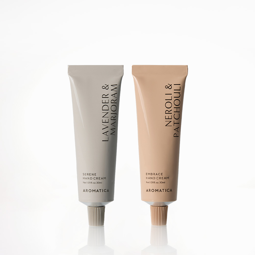 [쇼핑백 증정]아로마티카 서렌 & 임브레이스 핸드크림 30ML 2종 세트 - 상품 이미지