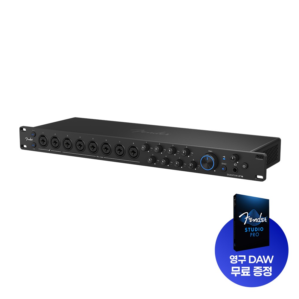 Fender Studio Quantum LT 16 펜더 스튜디오 퀀텀 LT 16 오디오 인터페이스