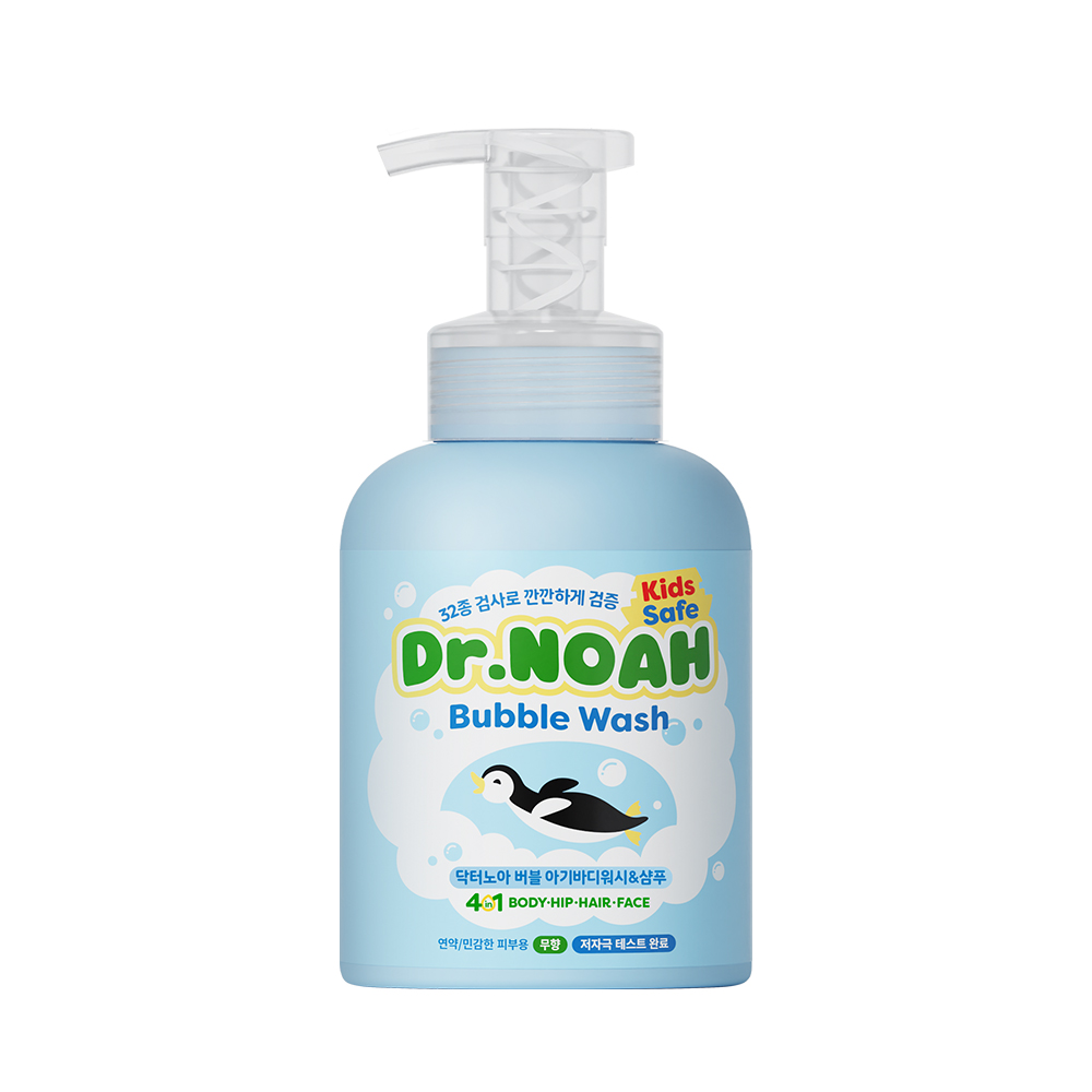 눈안따가운 닥터노아 아기 바디워시 샴푸 500ml, 1개